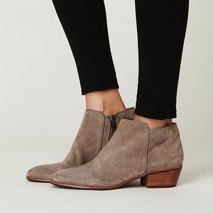 Sam Edelman Petty Chelsea Boot Gray Suede size 6