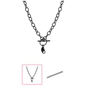 Origami Owl | Black Linked Necklace & Locket