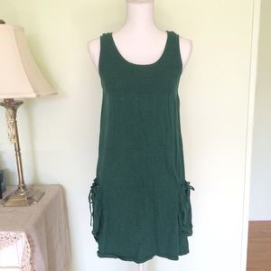 Rue 21 green sweater knit dress with pockets