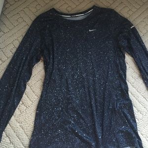 Nike dri-fit galaxy long sleeve