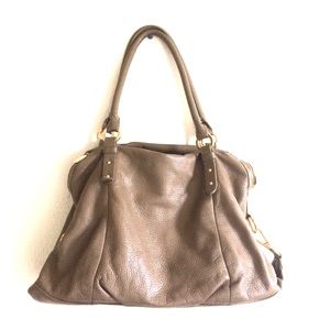 Taupe Halogen Handbag