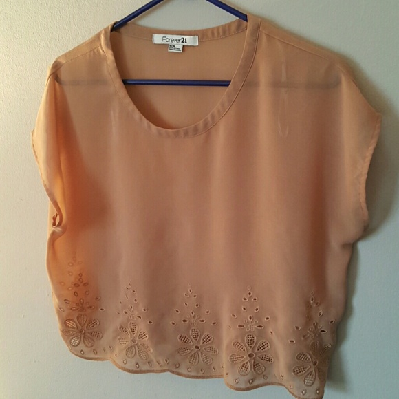 FOREVER 21 Sheer Top