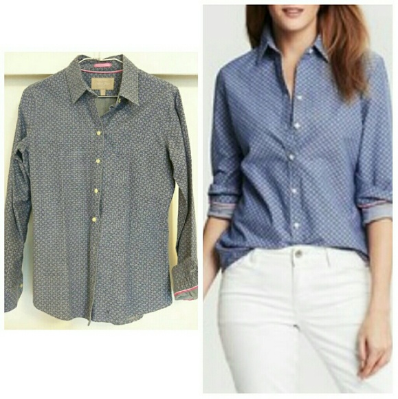 BR Anchor print woven shirt