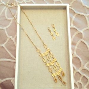 Stella & Dot | Necklace & Earrings