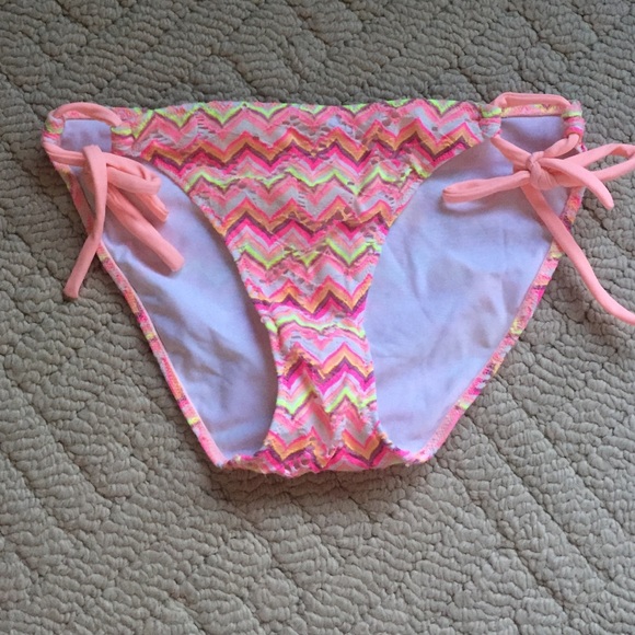 Victoria Secret chevron bathing suit bottoms
