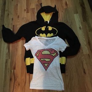 Batman vs. Superman Tee and Hoodie Bundle