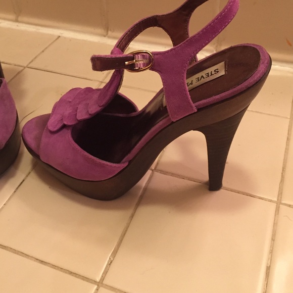 Steve Madden Shoes - Purple suede Steve Madden heels Steve Madden Shoes - Purple suede Steve Madden heels