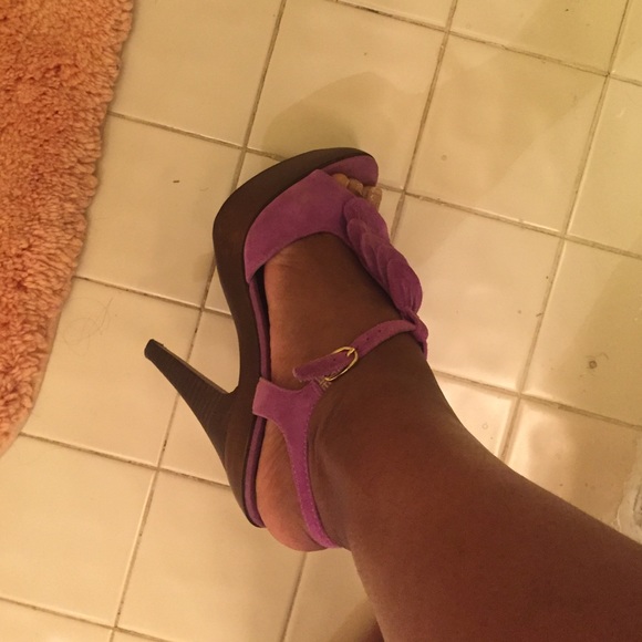Steve Madden Shoes - Purple suede Steve Madden heels Steve Madden Shoes - Purple suede Steve Madden heels
