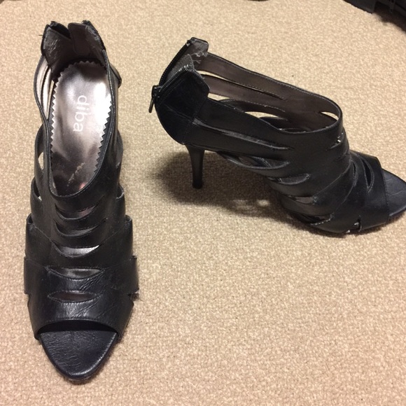 Diba black heels
