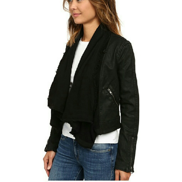 Free People drape front jacket