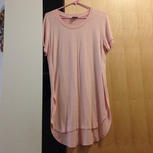 Women's side split tee