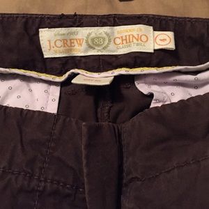 JCrew City Fit size 4 brown Khakis