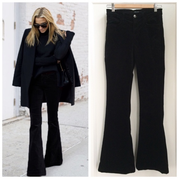 J Brand Denim - J Brand Velvet Bell Bottoms size 25 inseam 31.5"