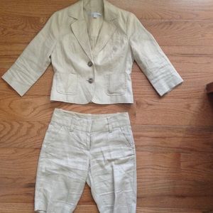 Linen Suit Set
