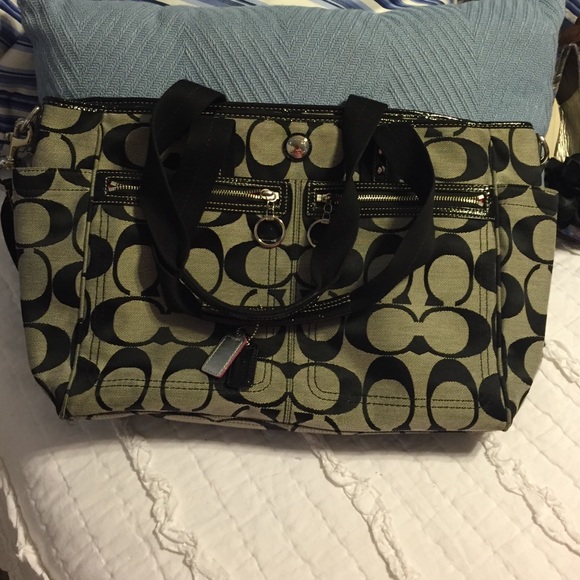 Coach diaper bag
