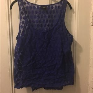 Mossimo Supply Co. Purple Tank Top