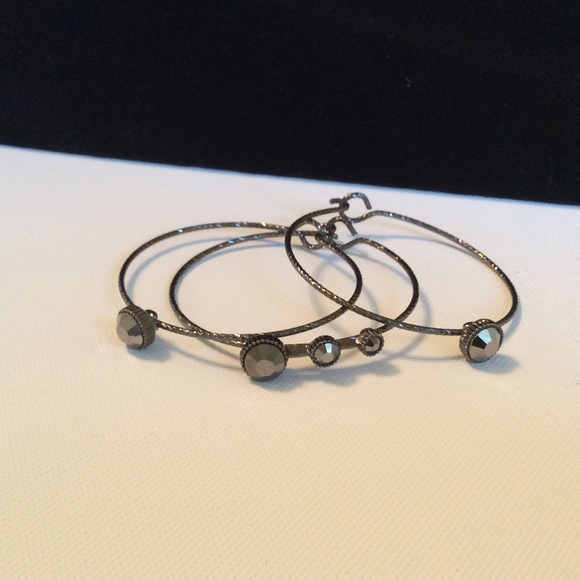 Antiqued silver 3 piece bracelet set - Picture 1 of 1