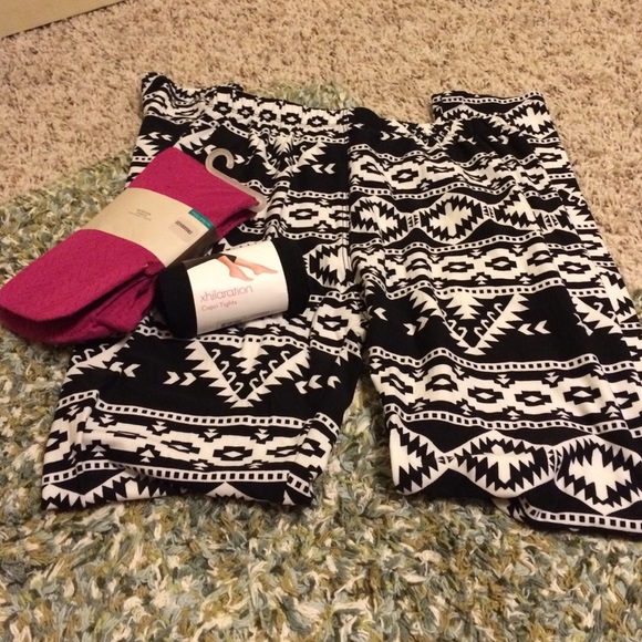 NWOT Bundle of tights/ leggings