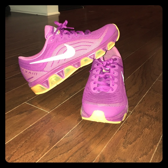 Purple/Orange nikes
