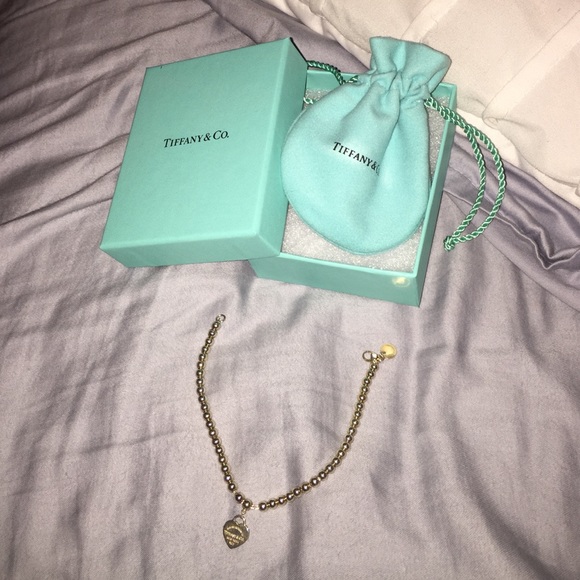 Tiffany heart tag bracelet