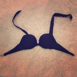 Victoria's Secret Black Bikini Top Size 34B