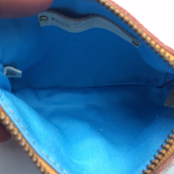 NWT ANTHRO  suede key/coin/ID pouch w/ horses head - Picture 4 of 4