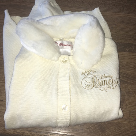 White Disney princess sweater