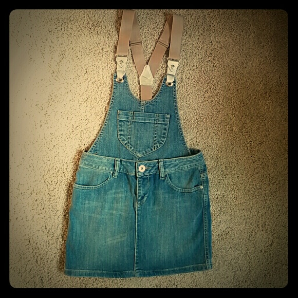 Overall Skirt Dress