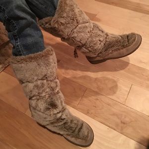 Sam Edelman fur boots