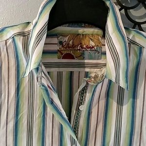 Robert Graham shirt sunflowers