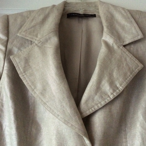 Jacket With Linen - image 2