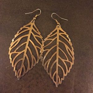 Vintage Leaf Earrings