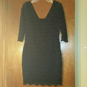Black GUESS lace dress
