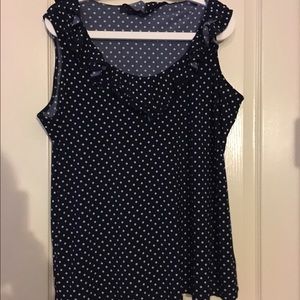 Polka dot tank