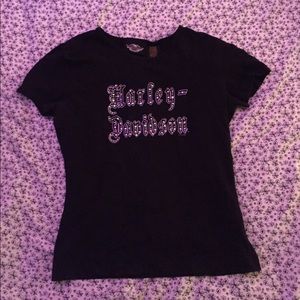 Harley Davidson Sparkly Tee