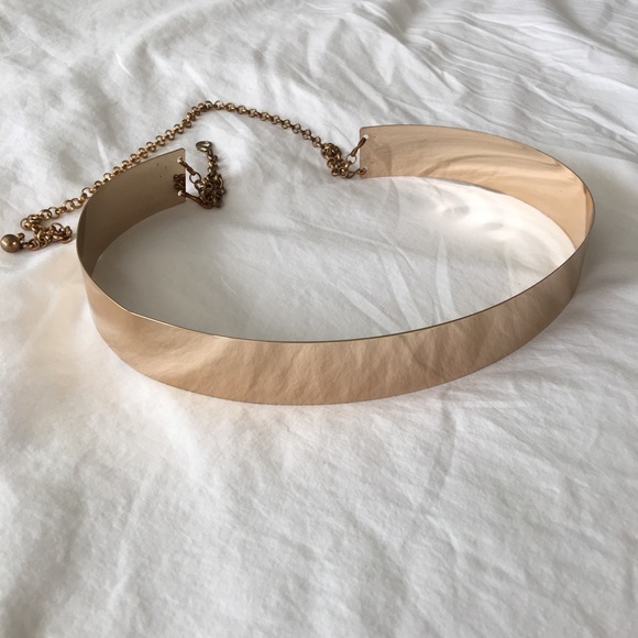 Gold Metal Band Belt
