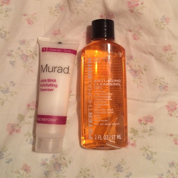 Murad Cleanser & PTR Cleansing Gel NEW