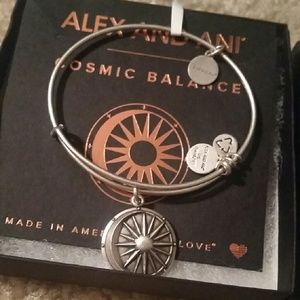 Alex and Ani Cosmic Balance in silver