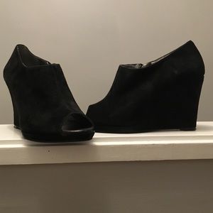 Banana Republic Black Suede Shoes