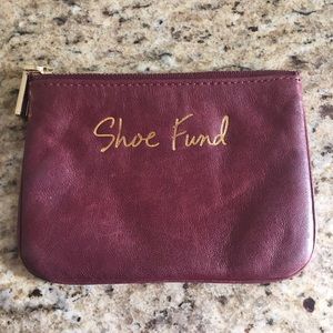 Rebecca Minkoff "shoe fund" coin purse