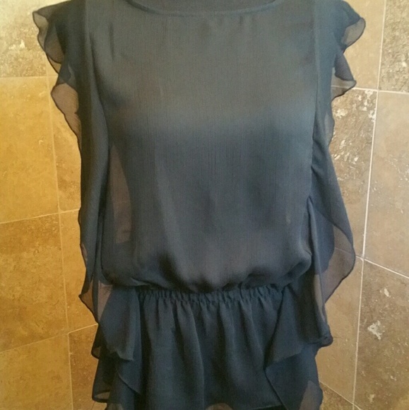 Chaps Tops - Chaps Sheer Top