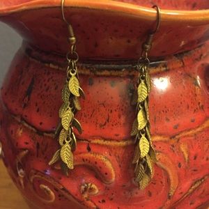 Handmade Leaf Earrings