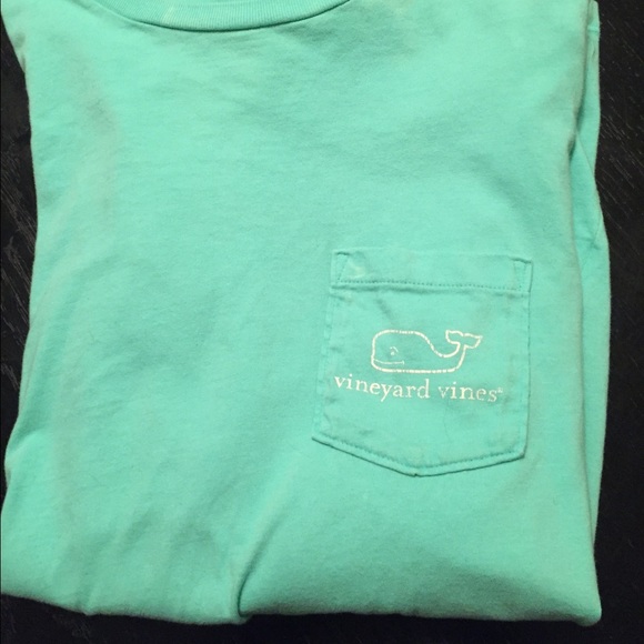 Sea foam Green Vineyard Vines Shirt