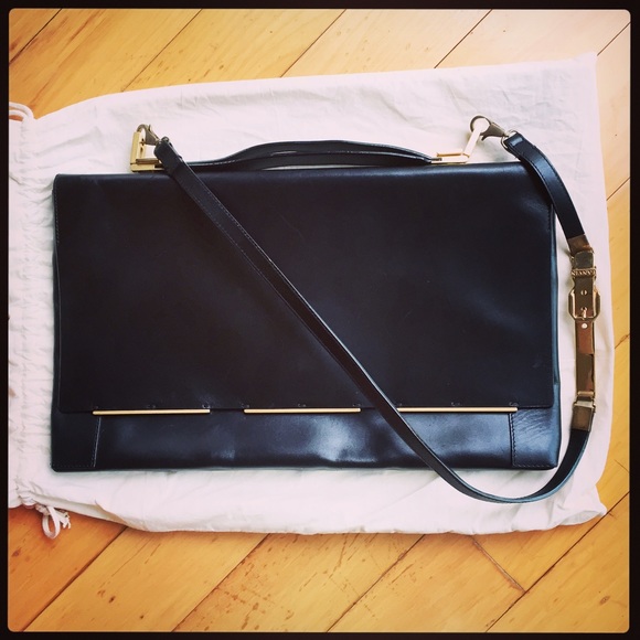 Sold. LANVIN Large Envelope Shoulder Bag