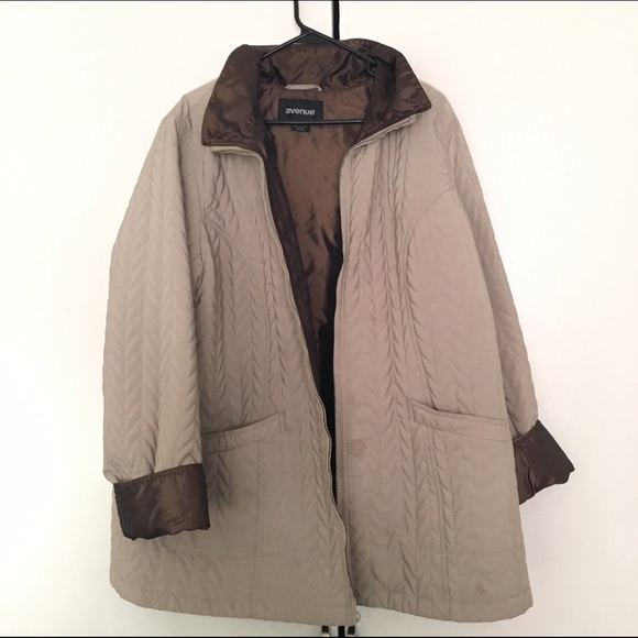 Stylish cozy avenue jacket.