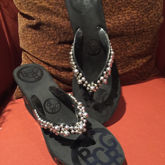 BCBG wedge sandals