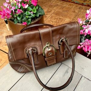 Coach Bags - Coach Brown Leather Satchel Handbag Coach Bags - Coach Brown Leather Satchel Handbag