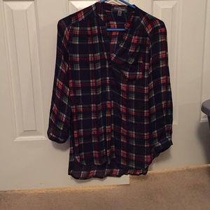 Market and Spruce printed tab shirt