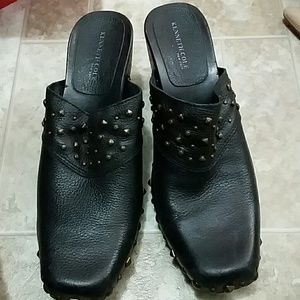 Kenneth Cole studded clogs.   JUST REDUCED***