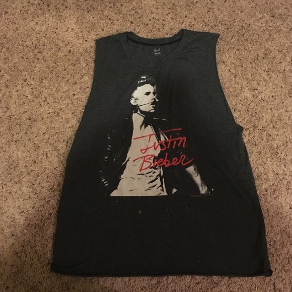Justin Bieber Muscle Tee